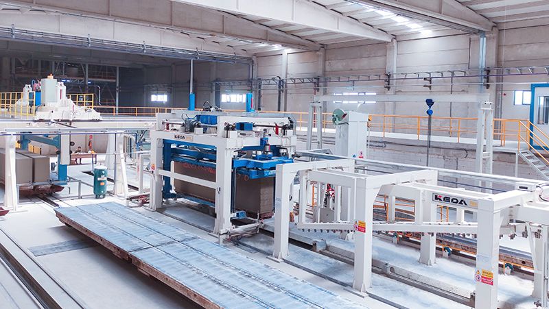 Solution complète de centrale de production - une nouvelle usine de BCA en Turquie
