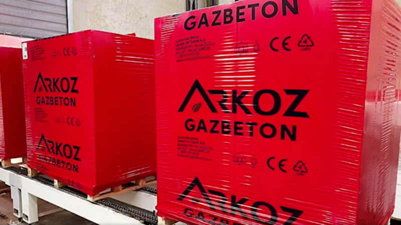 Usine de béton cellulaire autoclavé (AAC) en Turquie